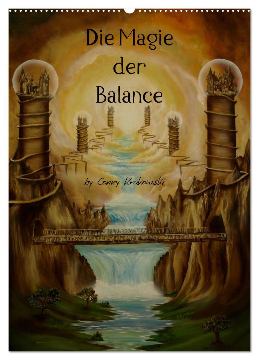 Cover: 9783675587250 | Die Magie der Balance (Wandkalender 2024 DIN A2 hoch), CALVENDO...