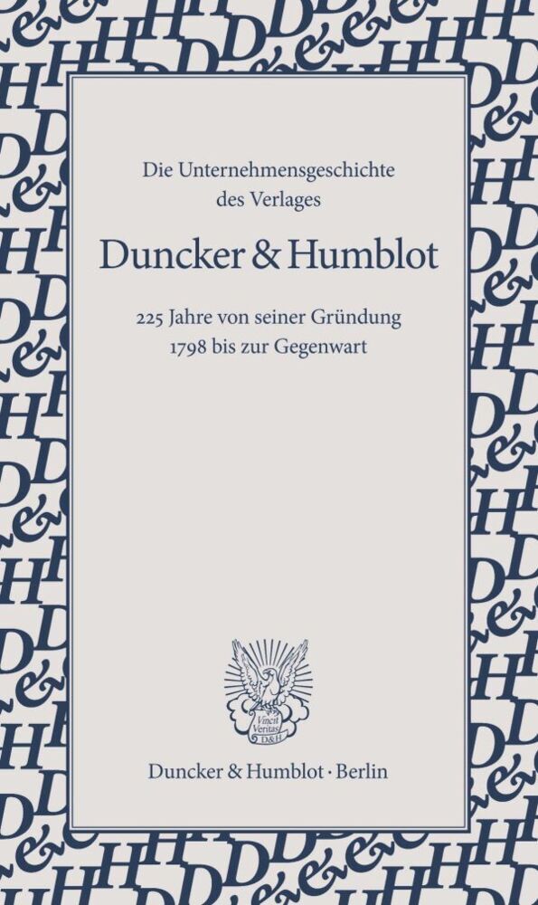 Cover: 9783428191154 | Die Unternehmensgeschichte des Verlages Duncker &amp; Humblot. | Simon