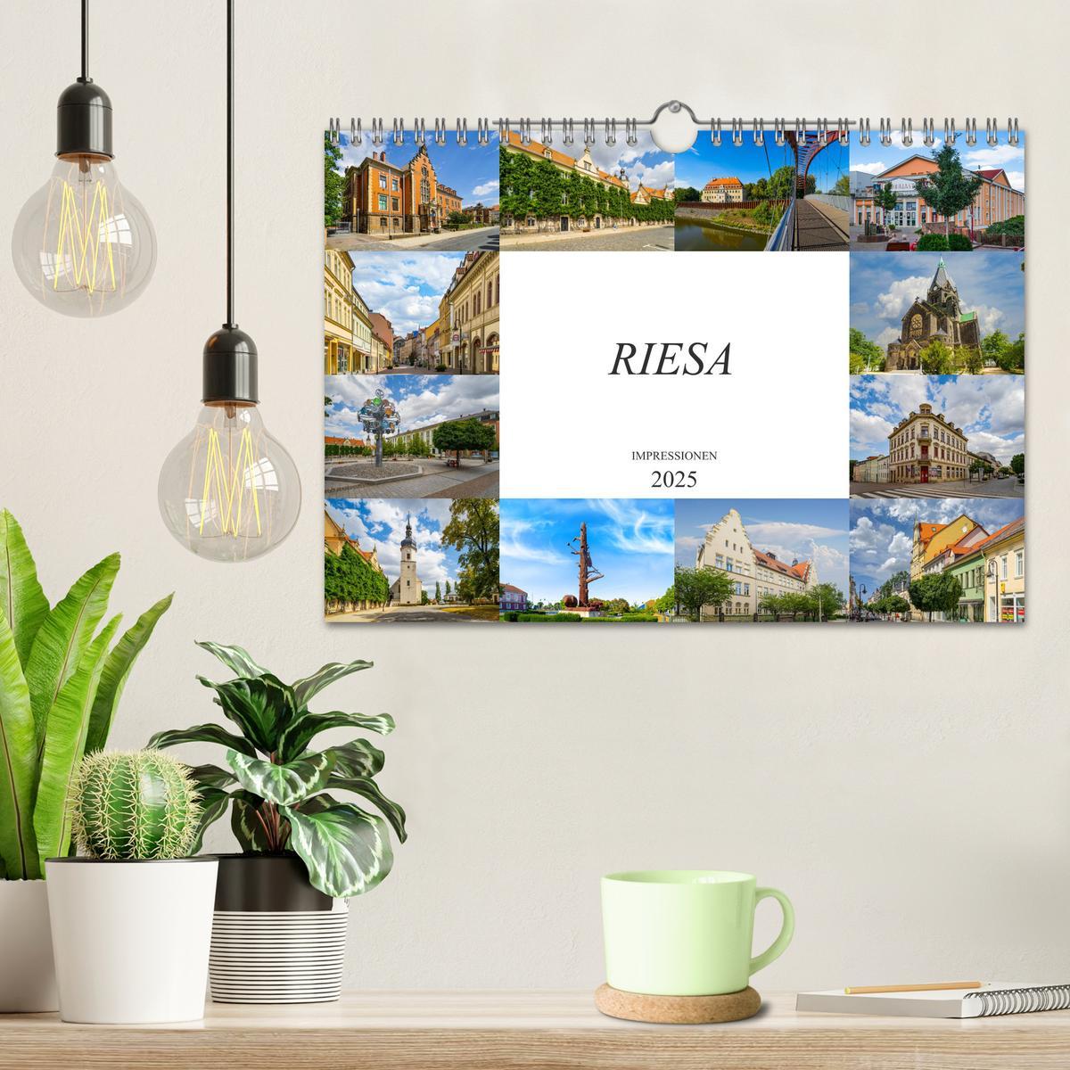 Bild: 9783435292011 | Riesa Impressionen (Wandkalender 2025 DIN A4 quer), CALVENDO...