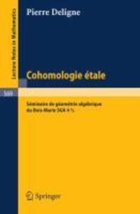 Cover: 9783540080664 | Cohomologie Etale | Pierre Deligne | Taschenbuch | Paperback | 1977