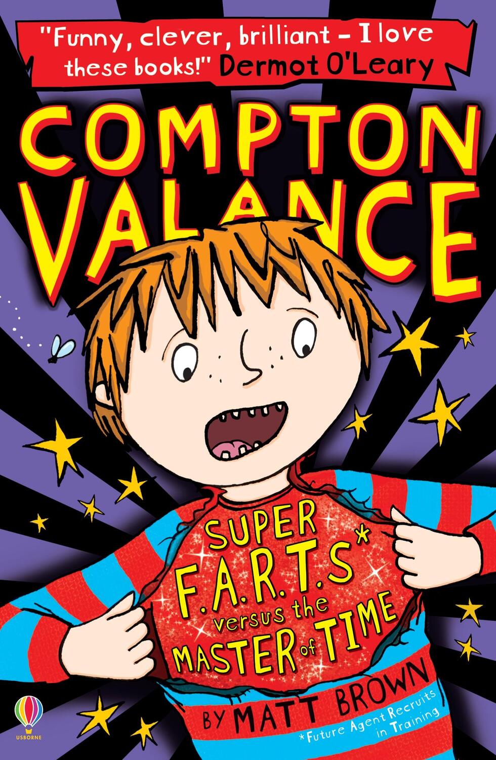 Cover: 9781409590477 | Compton Valance - Super F.A.R.T.s versus the Master of Time | Brown