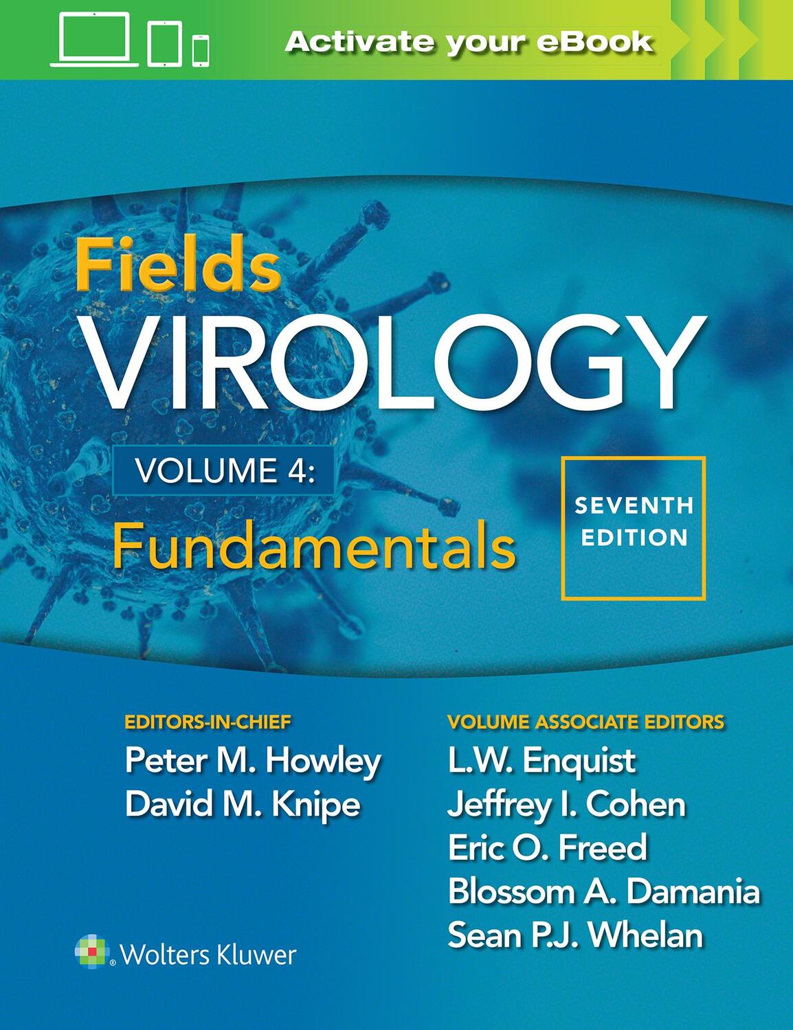 Cover: 9781975112516 | Fields Virology: Fundamentals | Peter M. Howley (u. a.) | Buch | 2023