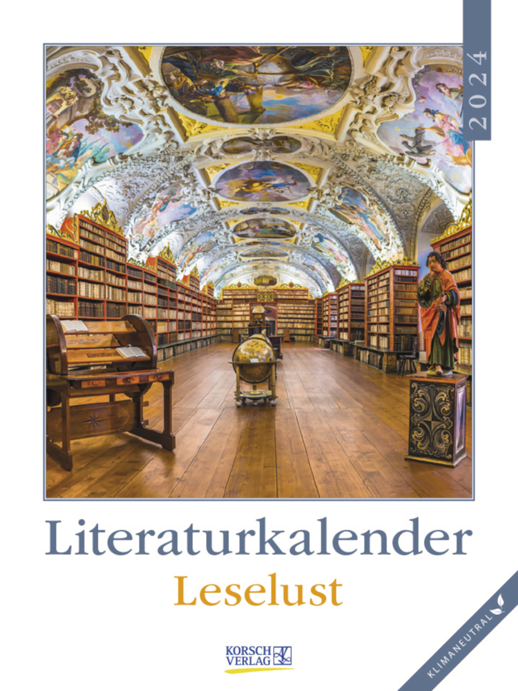 Cover: 9783731873310 | Literaturkalender Leselust 2024 | Korsch Verlag | Kalender | 54 S.