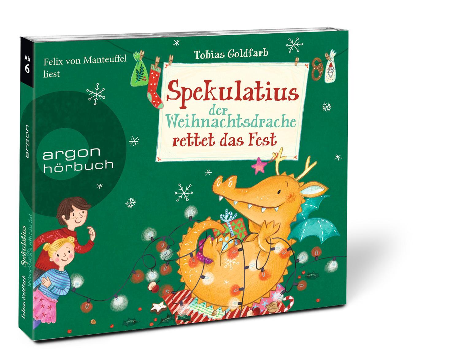 Bild: 9783839842881 | Spekulatius, der Weihnachtsdrache rettet das Fest | Tobias Goldfarb