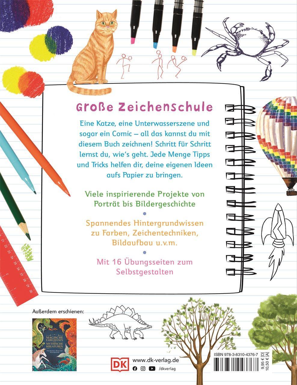 Rückseite: 9783831043767 | Zeichnen lernen | Clare Johnson | Taschenbuch | Paperback | 96 S.