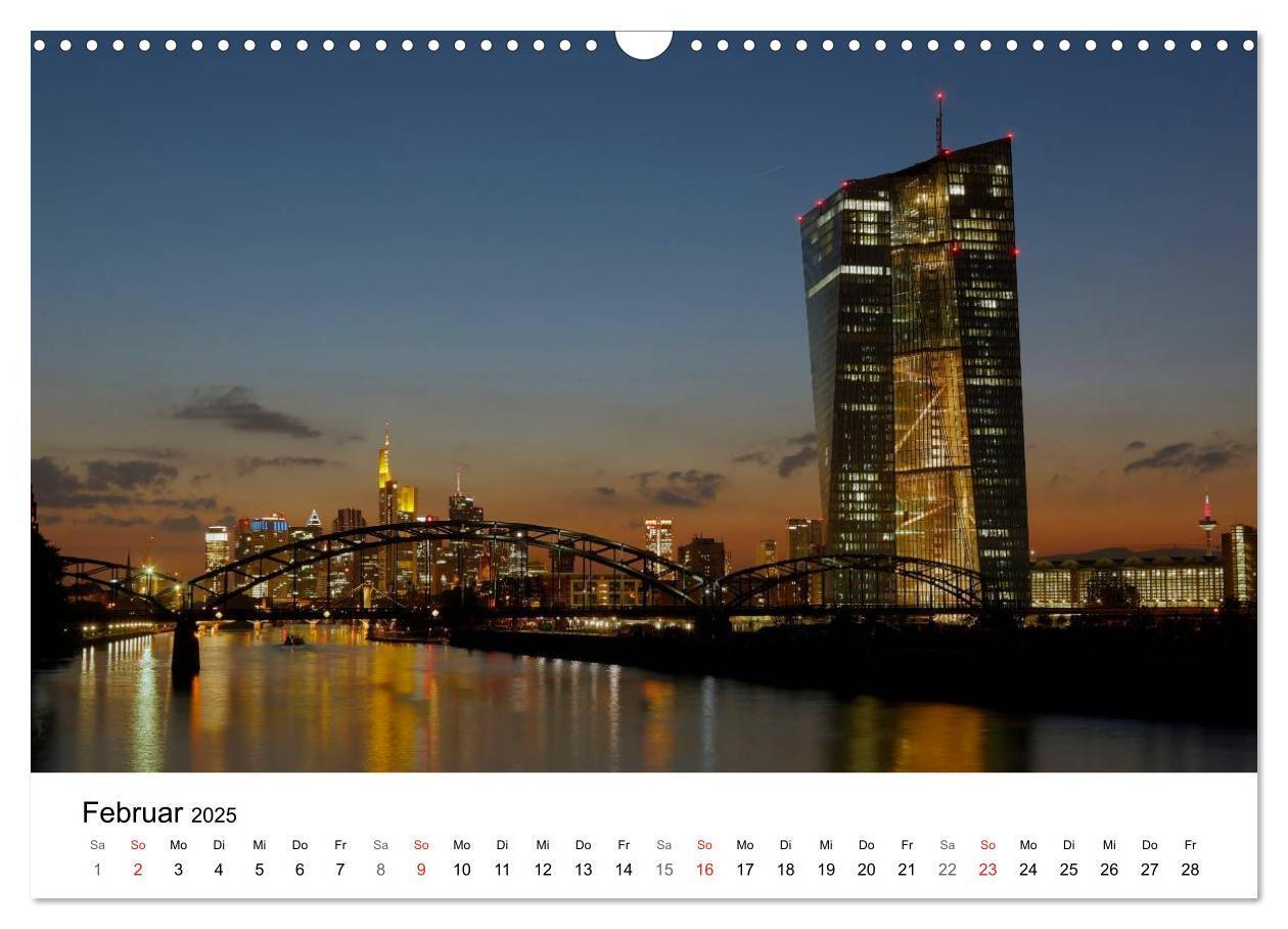 Bild: 9783435613236 | Frankfurt Skyline von Petrus Bodenstaff (Wandkalender 2025 DIN A3...