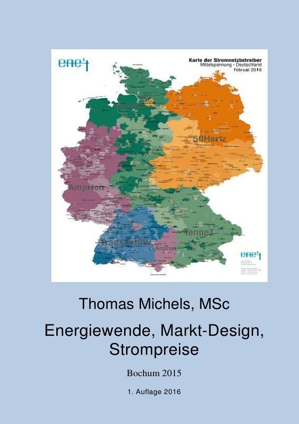 Cover: 9783741832109 | Energiewende - Marktdesign - Strompreise | Thomas Michels | Buch