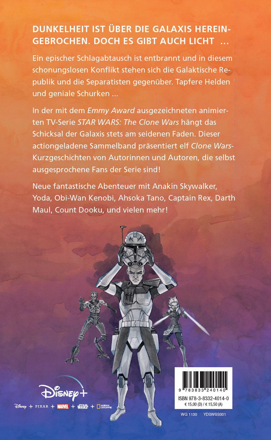 Rückseite: 9783833240140 | Star Wars The Clone Wars | Geschichten von Licht und Dunkelheit | Buch