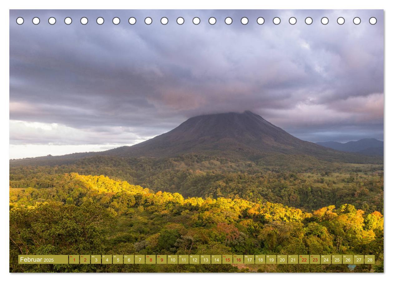 Bild: 9783435348862 | Farbenfrohes Costa Rica (Tischkalender 2025 DIN A5 quer), CALVENDO...