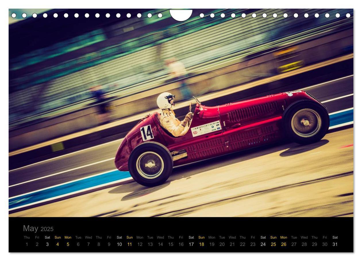 Bild: 9781325951840 | Maserati - Early GP Cars (Wall Calendar 2025 DIN A4 landscape),...