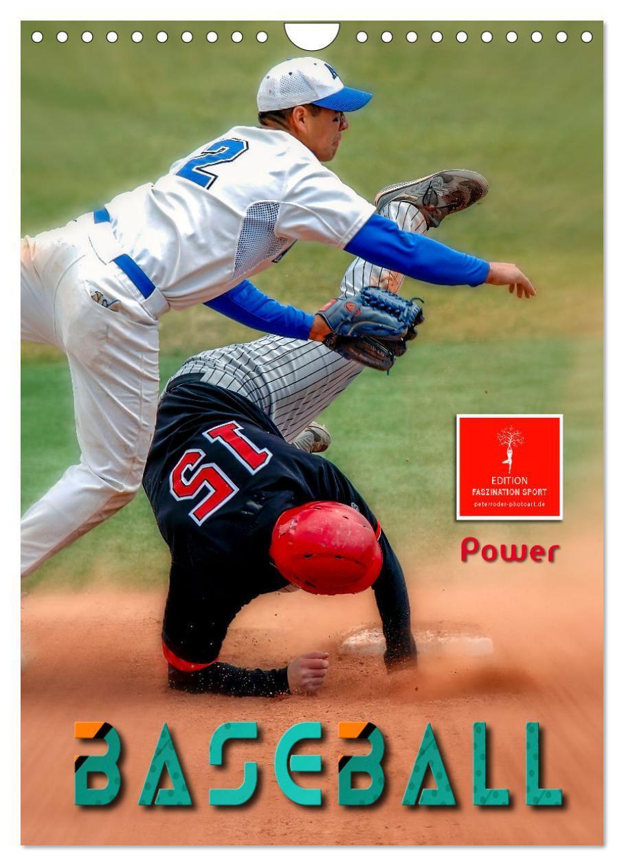 Cover: 9783435889181 | Baseball Power (Wandkalender 2025 DIN A4 hoch), CALVENDO...