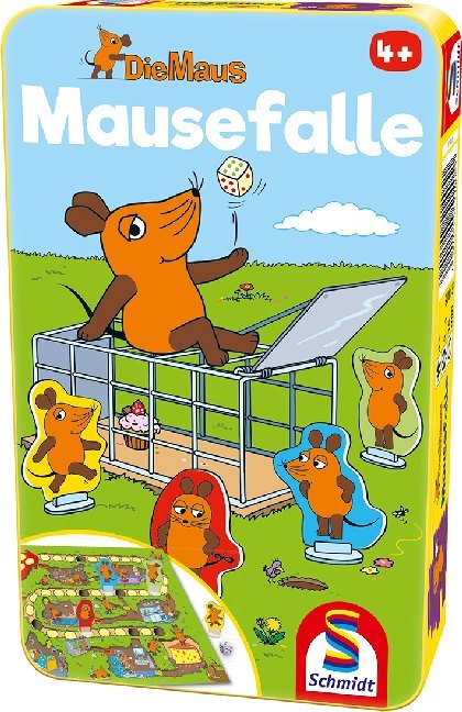 Cover: 4001504514051 | Die Maus, Mausefalle (Kinderspiel) | Spiel | In Metalldose | 51405