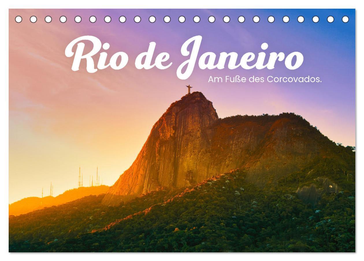 Cover: 9783383986789 | Rio de Janeiro - Am Fuße des Corcovados. (Tischkalender 2025 DIN A5...