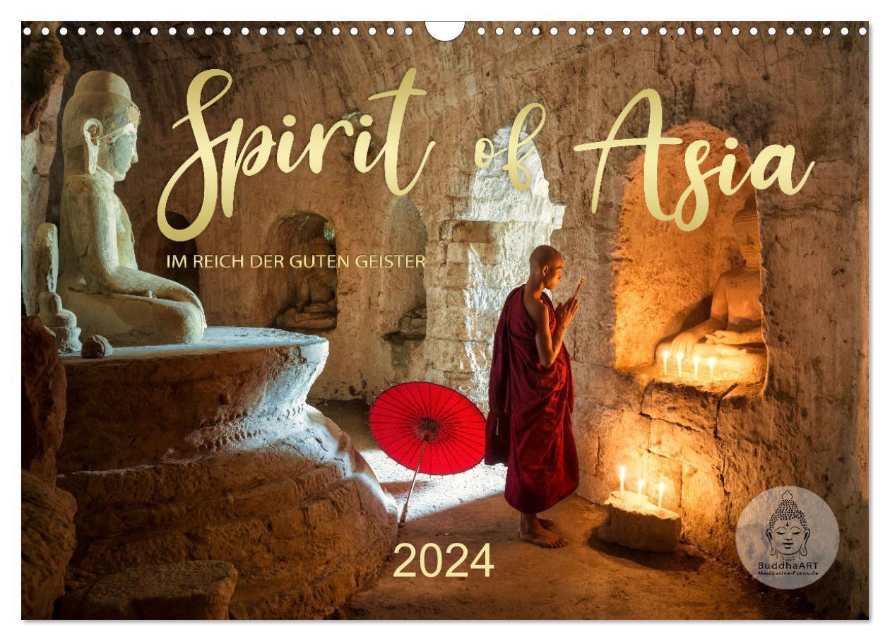 Cover: 9783675734135 | Spirit of Asia - Im Reich der guten Geister (Wandkalender 2024 DIN...