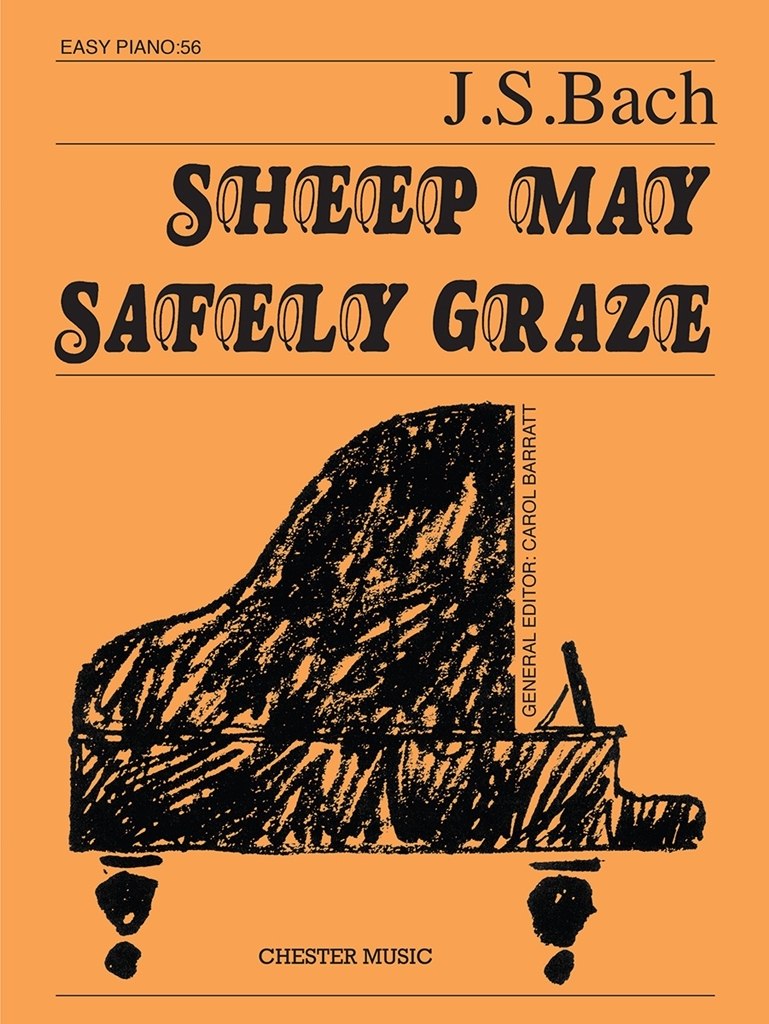Cover: 5020679516966 | Sheep May Safely Graze | Johann Sebastian Bach | Easy Piano | Buch