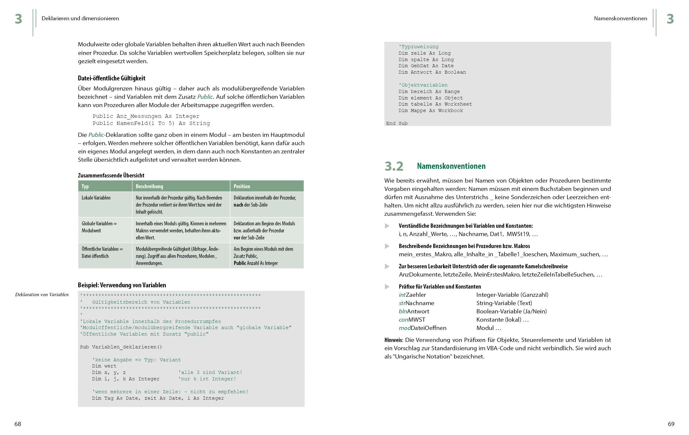 Bild: 9783832803919 | Das VBA-Kochbuch für Excel-Anwender | Dieter Klein (u. a.) | Buch