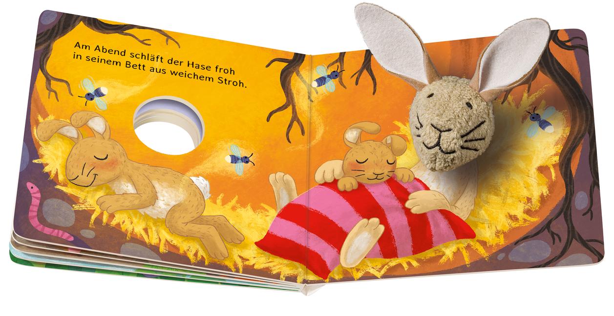 Bild: 9783473438976 | Mein liebstes Fingerpuppenbuch: Hallo, kleiner Hase! | Bernd Penners