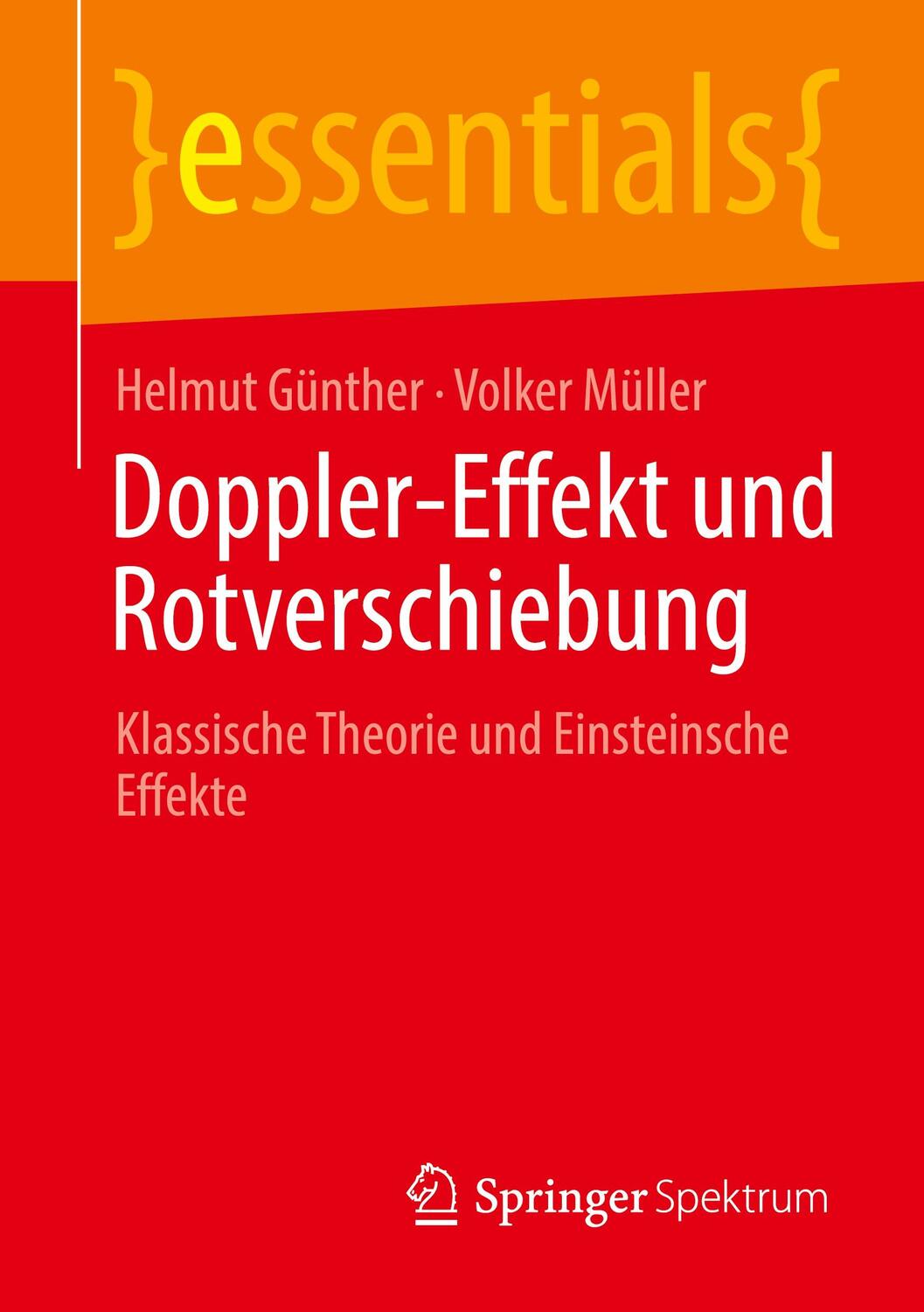 Cover: 9783658323356 | Doppler-Effekt und Rotverschiebung | Volker Müller (u. a.) | Buch