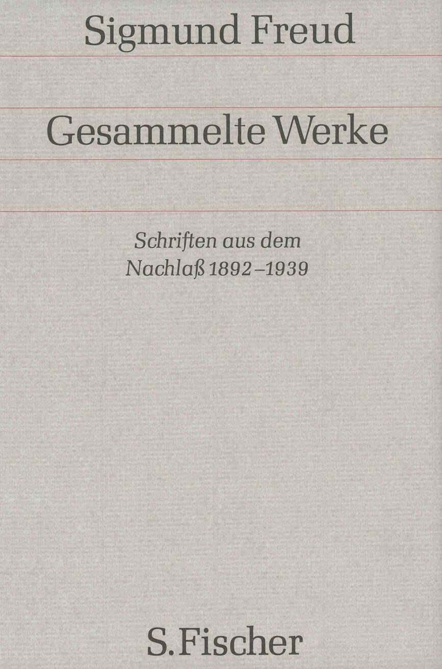 Cover: 9783100227188 | Schriften aus dem Nachlaß 1892-1938 | 1892-1938 | Sigmund Freud | Buch