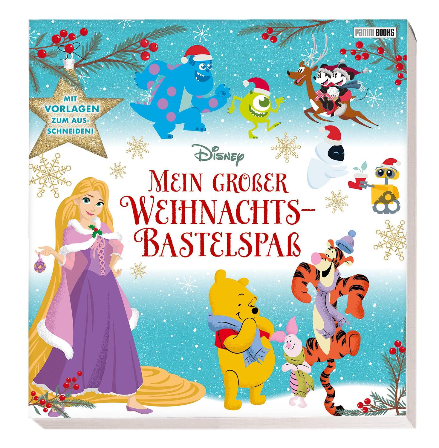 Cover: 9783833242229 | Disney: Mein großer Weihnachts-Bastelspaß | Panini | Taschenbuch