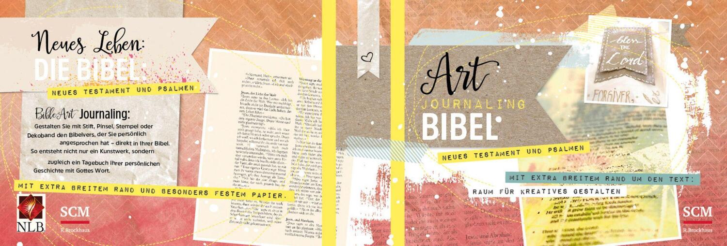 Bild: 9783417254587 | NLB Art Journaling Bibel Neues Testament und Psalmen | Buch | 600 S.