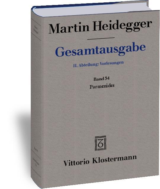 Cover: 9783465003564 | Gesamtausgabe 2. Abteilung: Vorlesungen 1923 - 1944 | Martin Heidegger