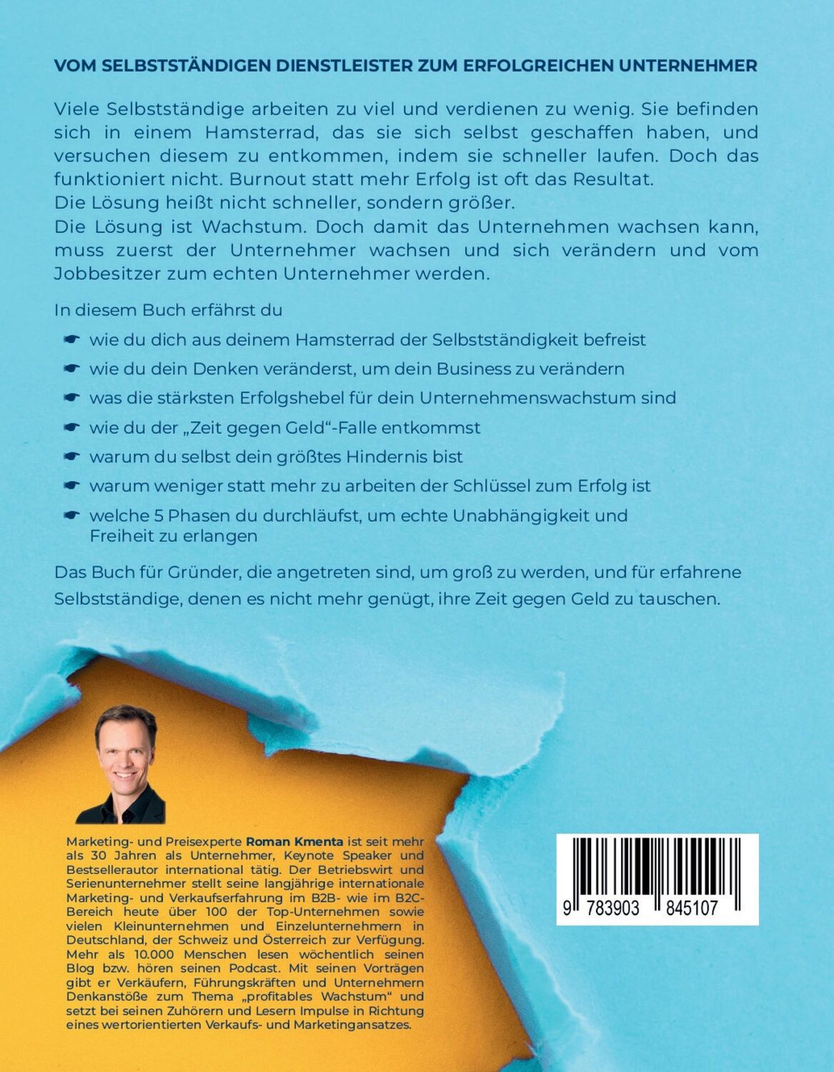 Rückseite: 9783903845107 | GROW | Roman Kmenta | Taschenbuch | Paperback | 288 S. | Deutsch