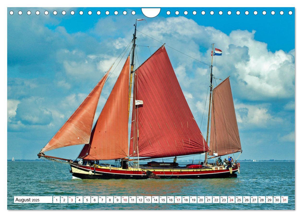 Bild: 9783435164912 | Idylle am Ijsselmeer (Wandkalender 2025 DIN A4 quer), CALVENDO...