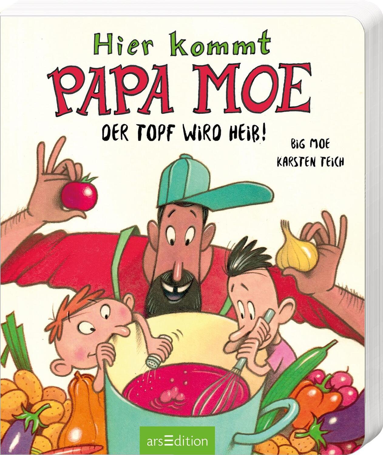 Cover: 9783845853482 | Hier kommt Papa Moe: Der Topf wird heiß! | Big Moe | Buch | Pappebuch