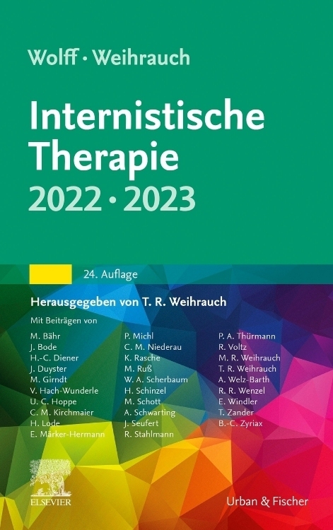 Cover: 9783437416569 | Internistische Therapie | Thomas R. Weihrauch | Buch | XXX | Deutsch