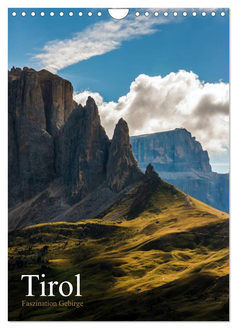 Cover: 9783383595875 | Tirol - Faszination Gebirge (Wandkalender 2024 DIN A4 hoch),...
