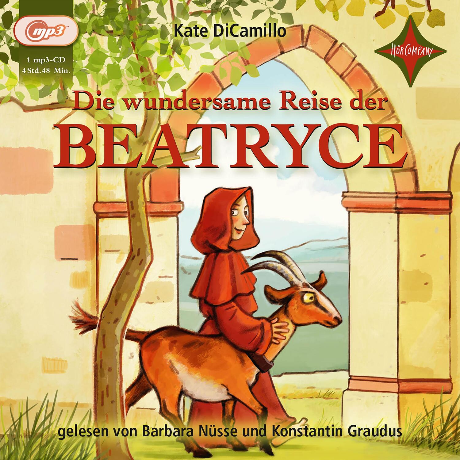 Cover: 9783966320603 | Die wundersame Reise der Beatryce | Kate DiCamillo | MP3 | 1 Audio-CD