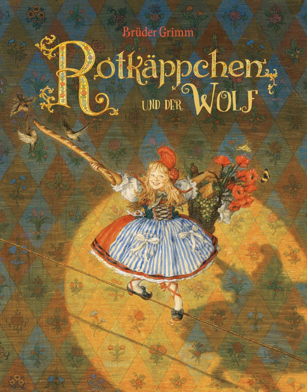 Cover: 9783946693055 | Rotkäppchen und der Wolf | Unendliche Welten | Jacob Grimm (u. a.)