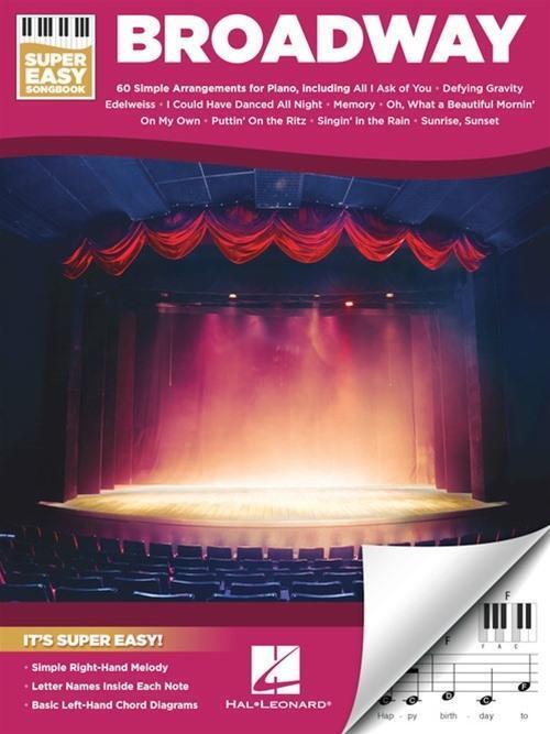 Cover: 888680639402 | BROADWAY - SUPER EASY SONGBK | Hal Leonard Corp | Taschenbuch | Buch