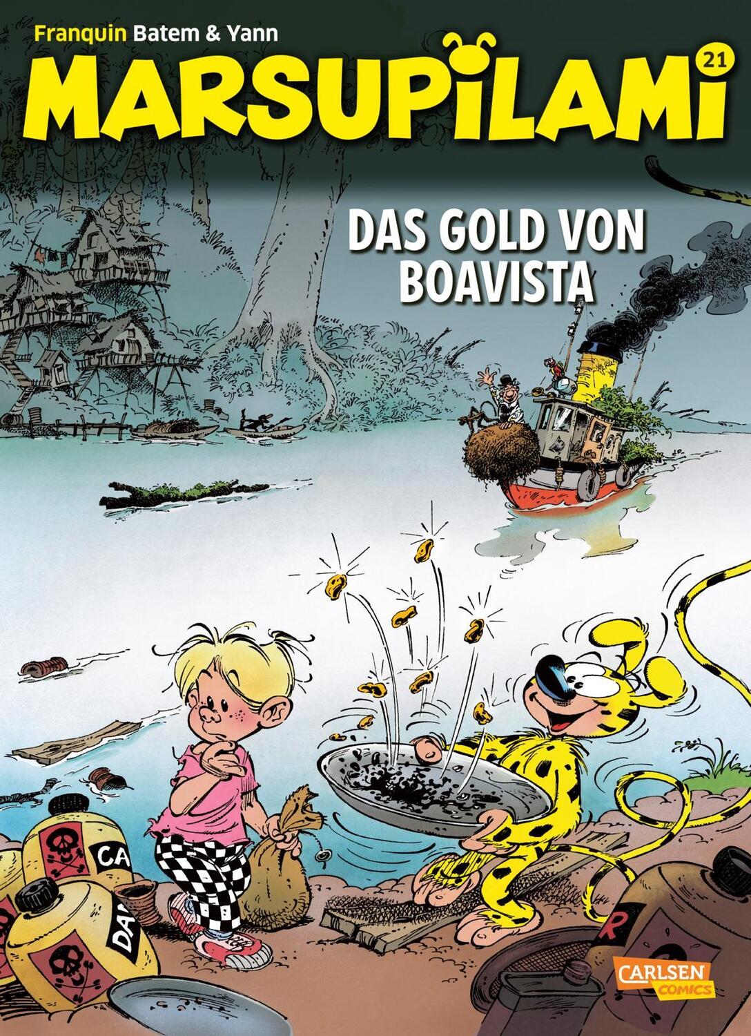 Cover: 9783551784063 | Marsupilami 21: Das Gold von Boavista | Yann (u. a.) | Taschenbuch