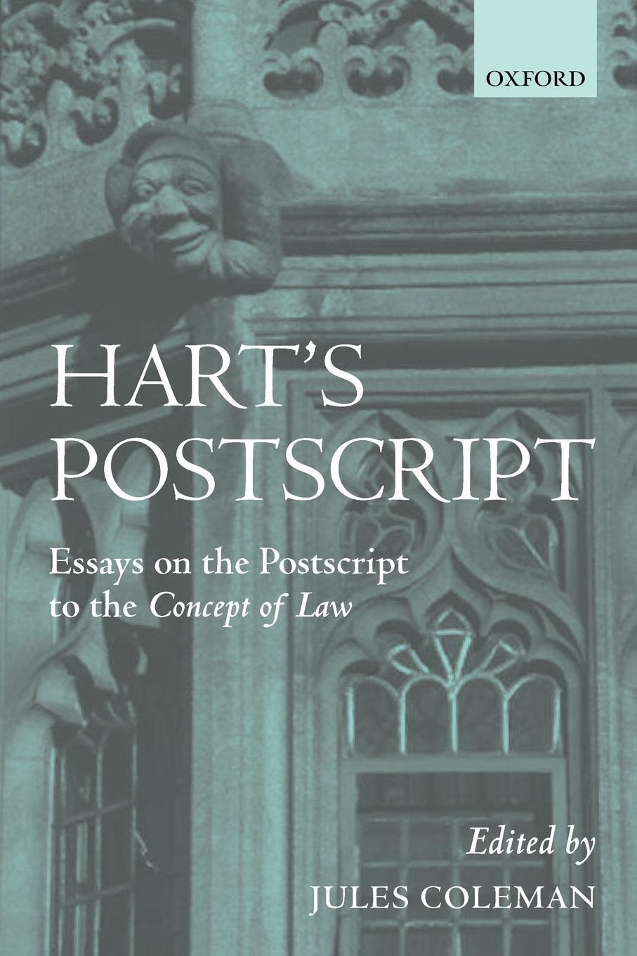 Cover: 9780199243624 | Hart's PostScript | Essays on the PostScript to the Concept of Law