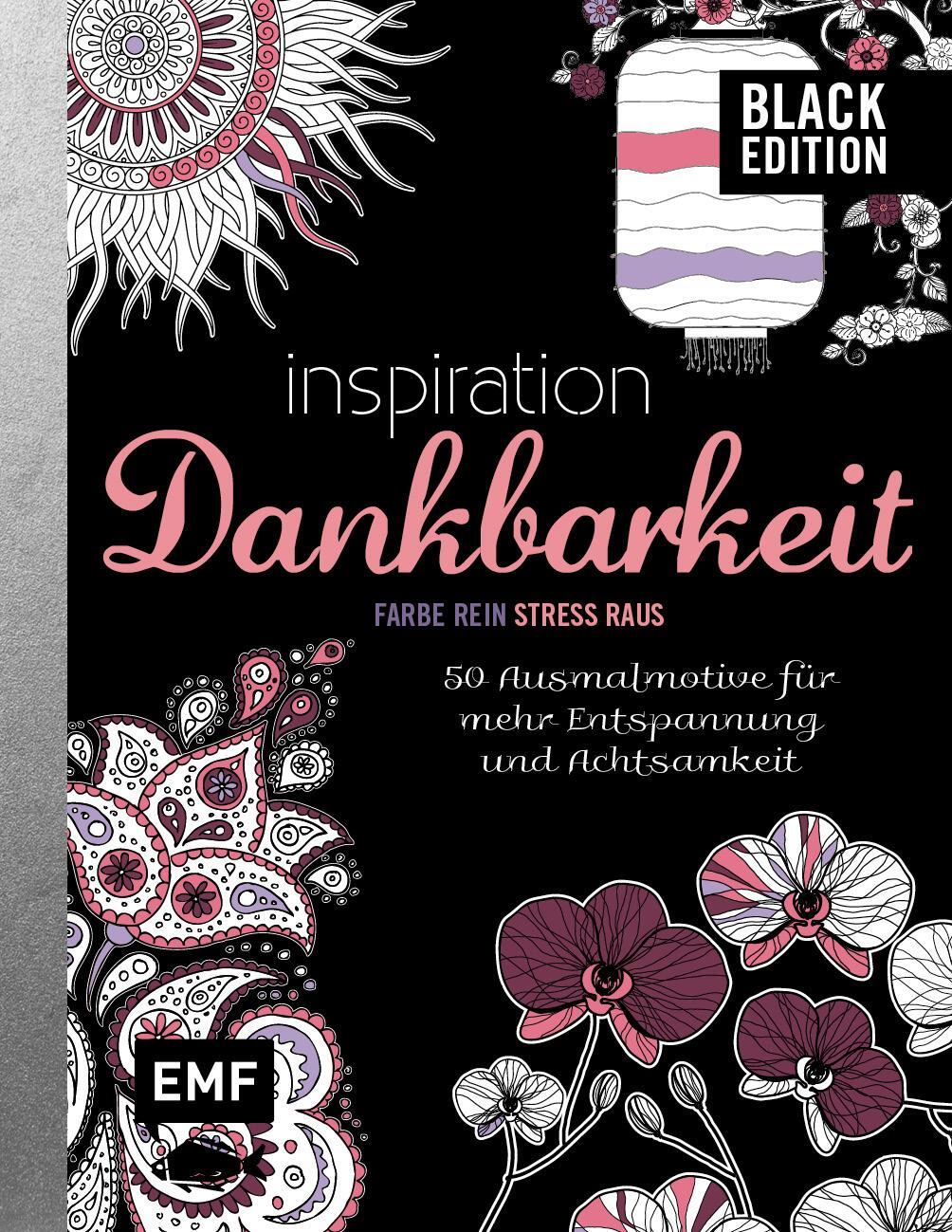 Cover: 9783745904086 | Black Edition: Inspiration Dankbarkeit | Taschenbuch | Deutsch | 2021