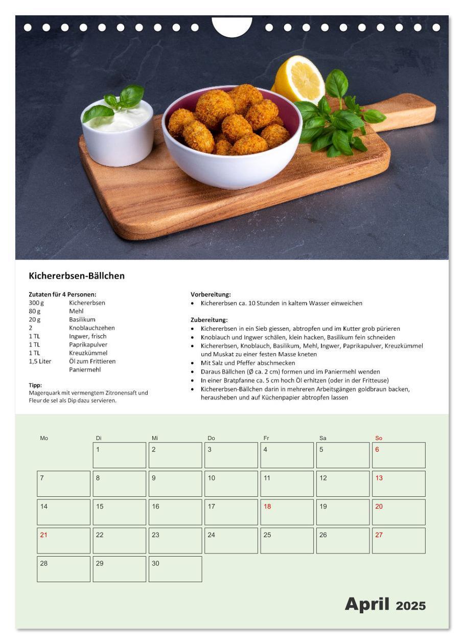 Bild: 9783435932573 | Der tolle Rezeptkalender (Wandkalender 2025 DIN A4 hoch), CALVENDO...