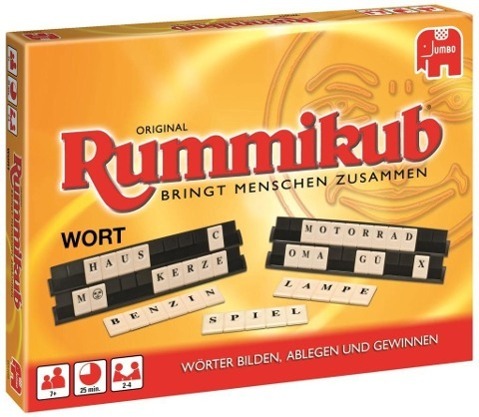 Cover: 8710126034699 | Wort Rummikub | Spiel | Rummikub | Deutsch | 2009 | Jumbo Spiele GmbH