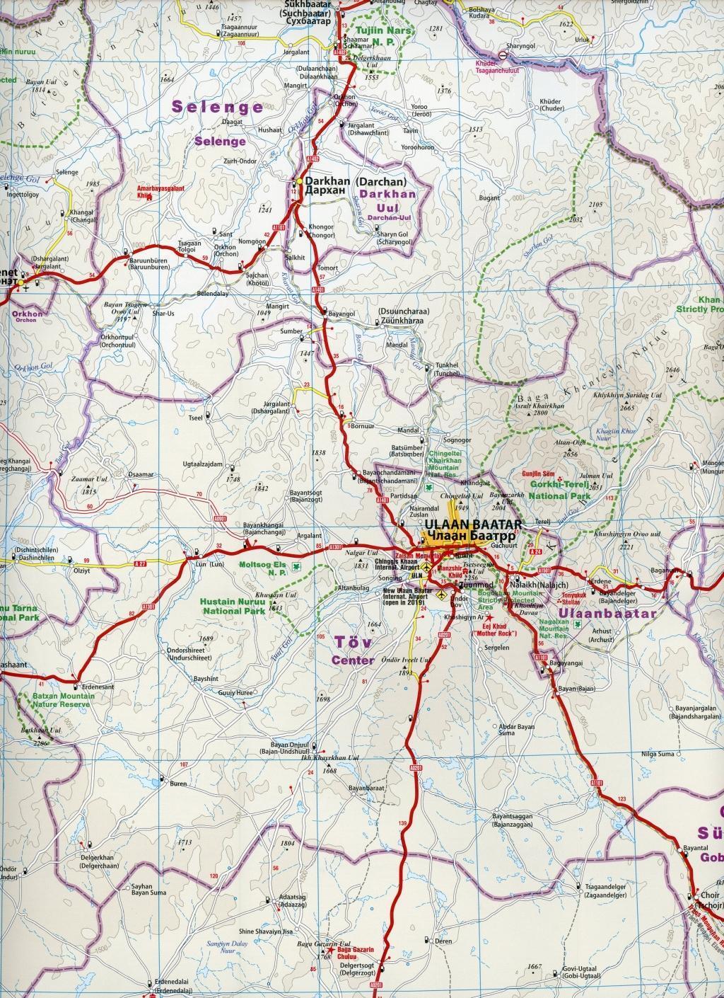 Bild: 9783831773039 | Reise Know-How Landkarte Mongolei 1 : 1.600.000 | (Land-)Karte | 2020