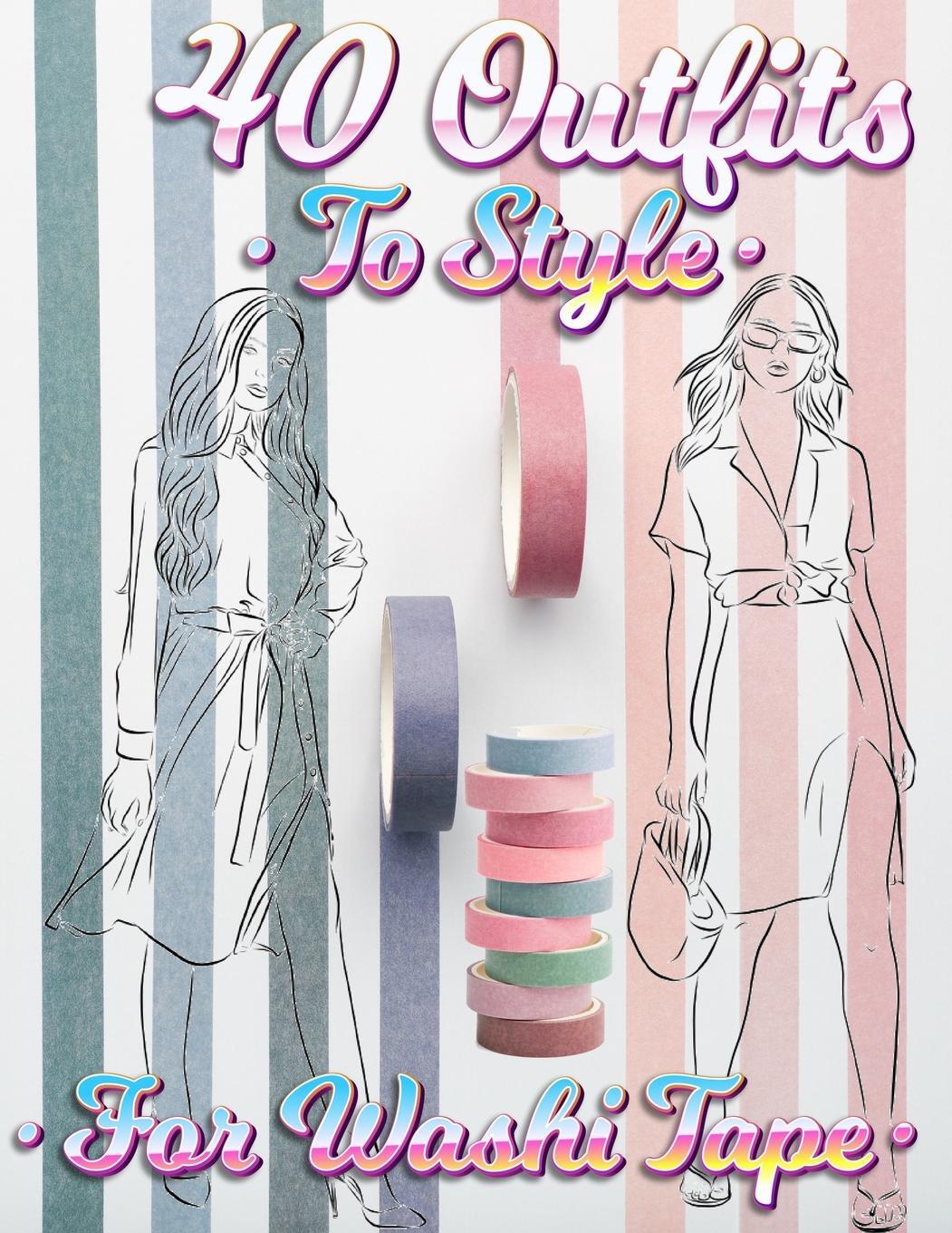 Cover: 9780017576071 | 40 Outfits To Style For Washi Tape | Coloring Book Happy Hou | Buch