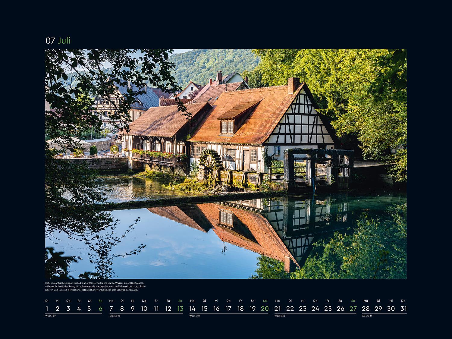 Bild: 9783965913479 | So schön ist Deutschland - KUNTH Wandkalender 2025 | Kalender | 14 S.