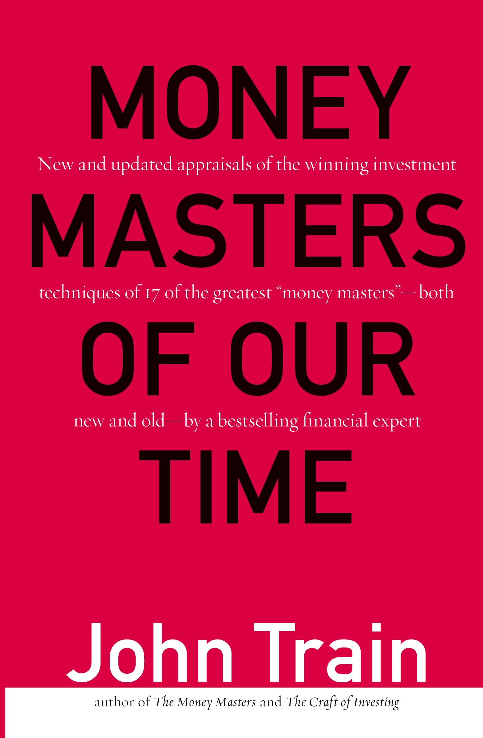 Cover: 9780887309700 | Money Masters of Our Time | John Train | Taschenbuch | Englisch | 2003