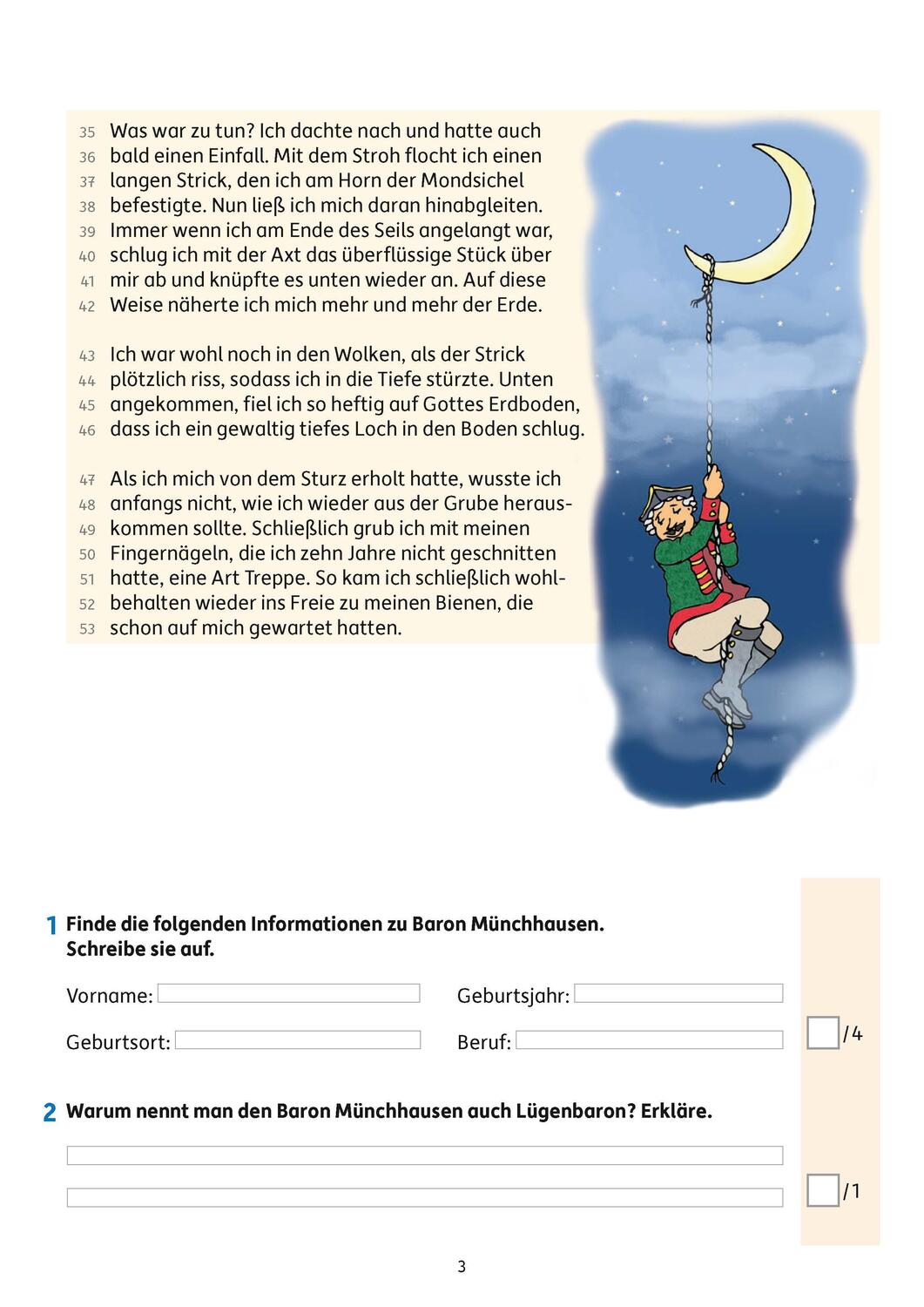 Bild: 9783881002936 | Lesetests in Deutsch - Lernzielkontrollen 3. Klasse, A4- Heft | 2019