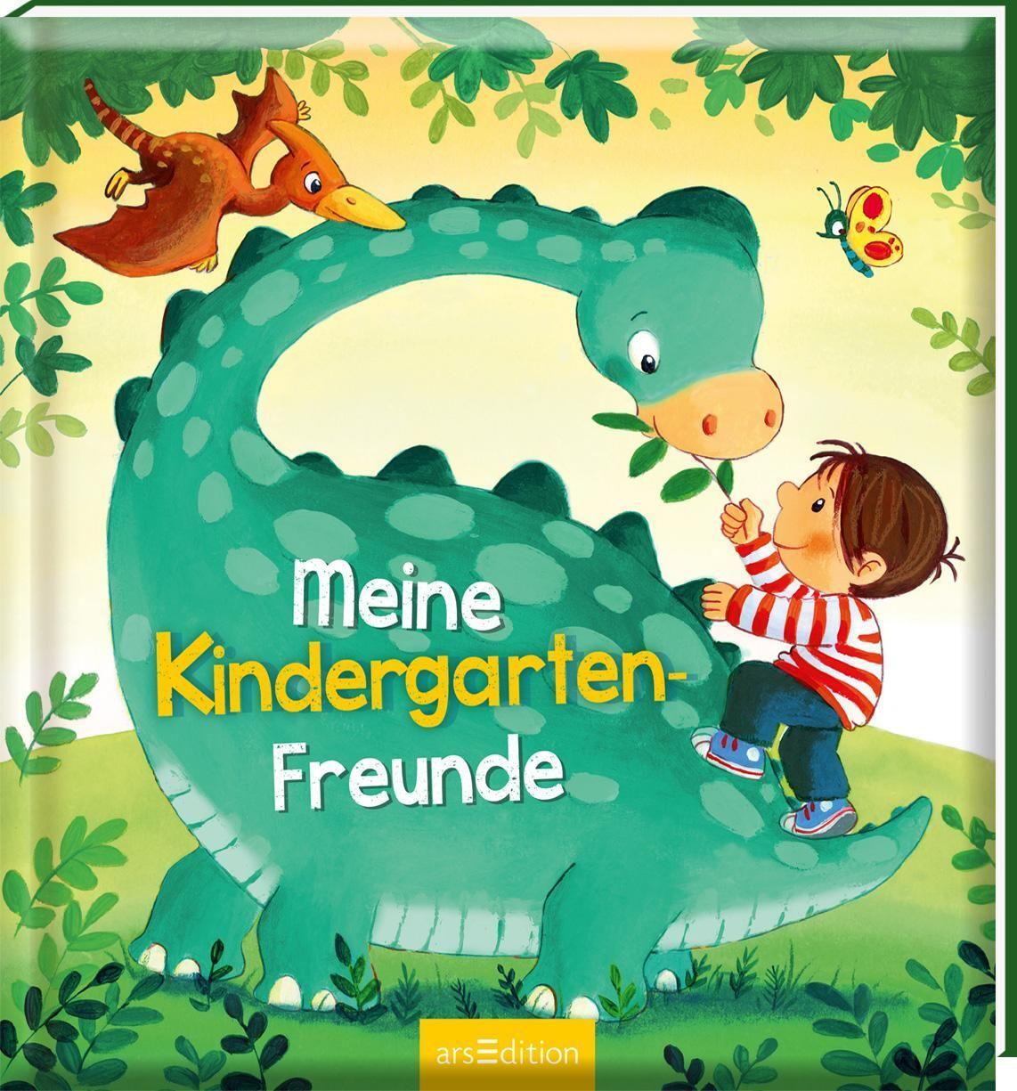 Cover: 4014489121572 | Meine Kindergarten-Freunde (Dinosaurier) | Buch | Hardcover wattiert