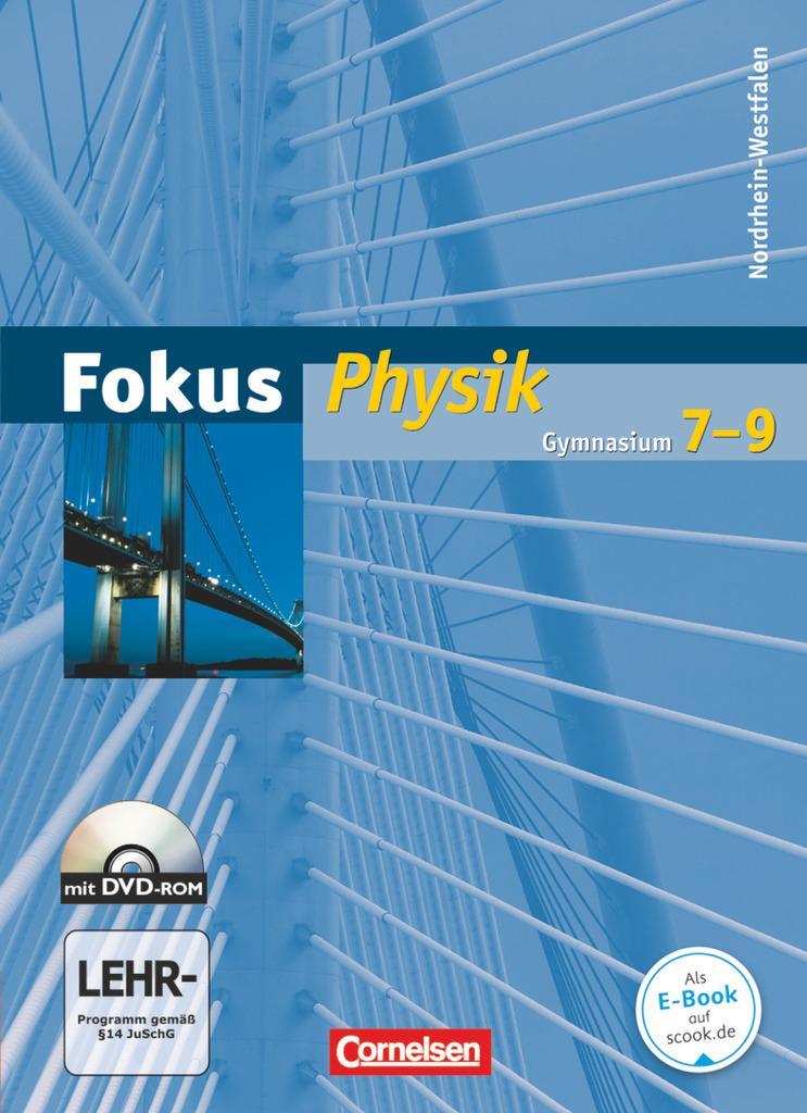 Cover: 9783060129720 | Fokus Physik 7.-9. Schuljahr. Schülerbuch mit DVD-ROM. Gymnasium...