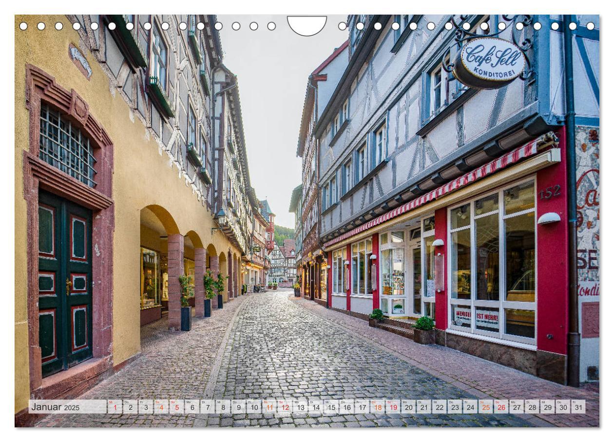 Bild: 9783435193950 | Miltenberg Impressionen (Wandkalender 2025 DIN A4 quer), CALVENDO...