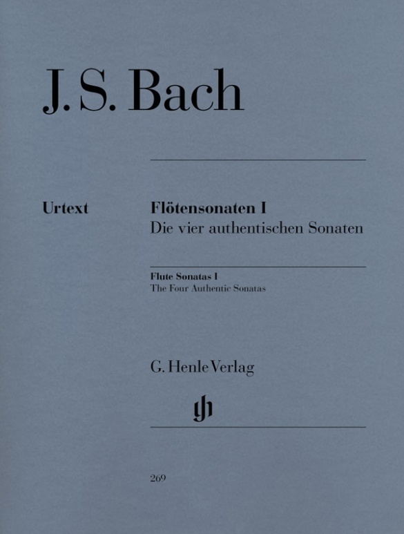 Cover: 9790201802695 | Bach, Johann Sebastian - Flötensonaten, Band I (Die vier...