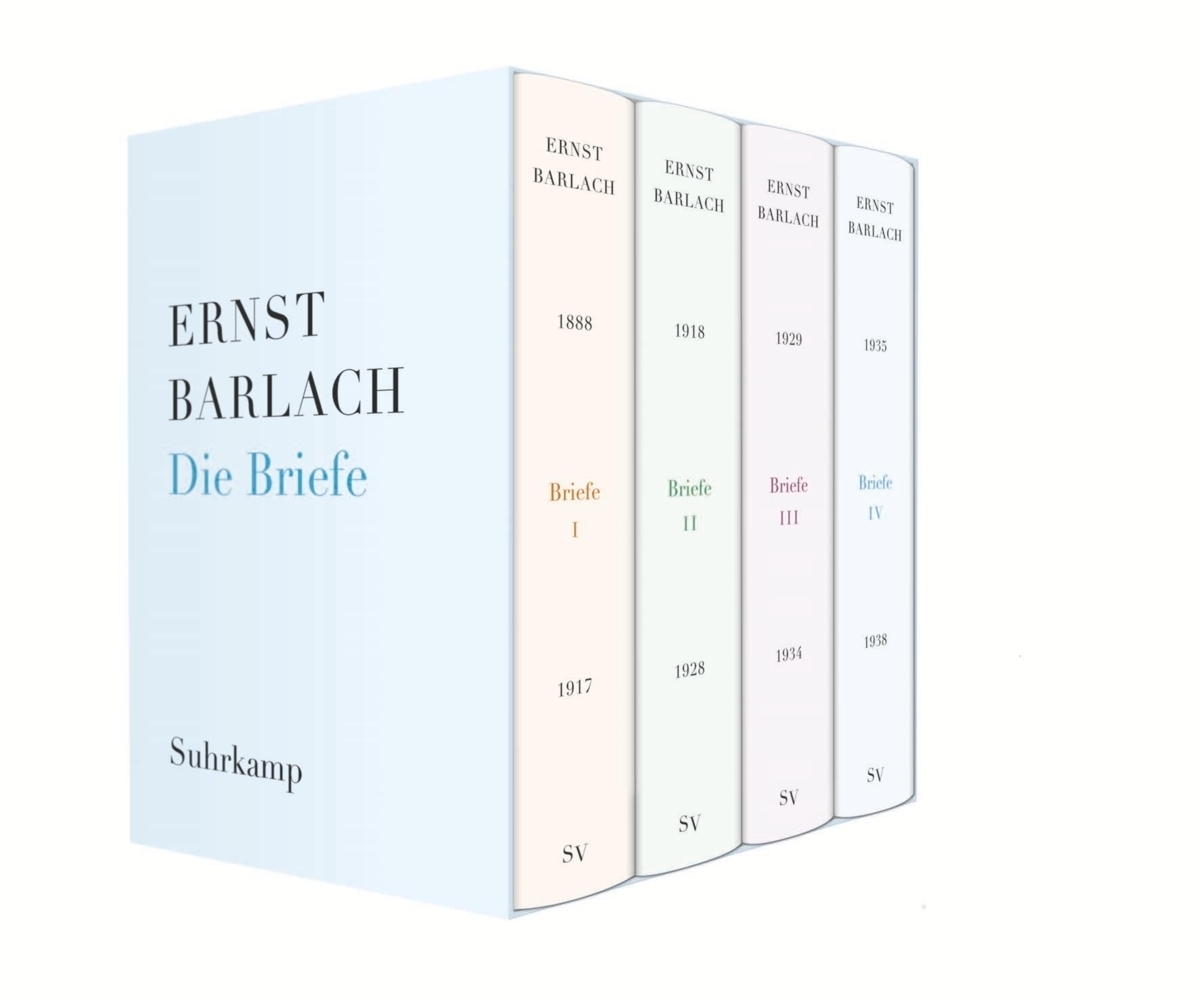 Cover: 9783518428771 | Die Briefe, 4 Bde. | Kritische Ausgabe in vier Bänden | Ernst Barlach