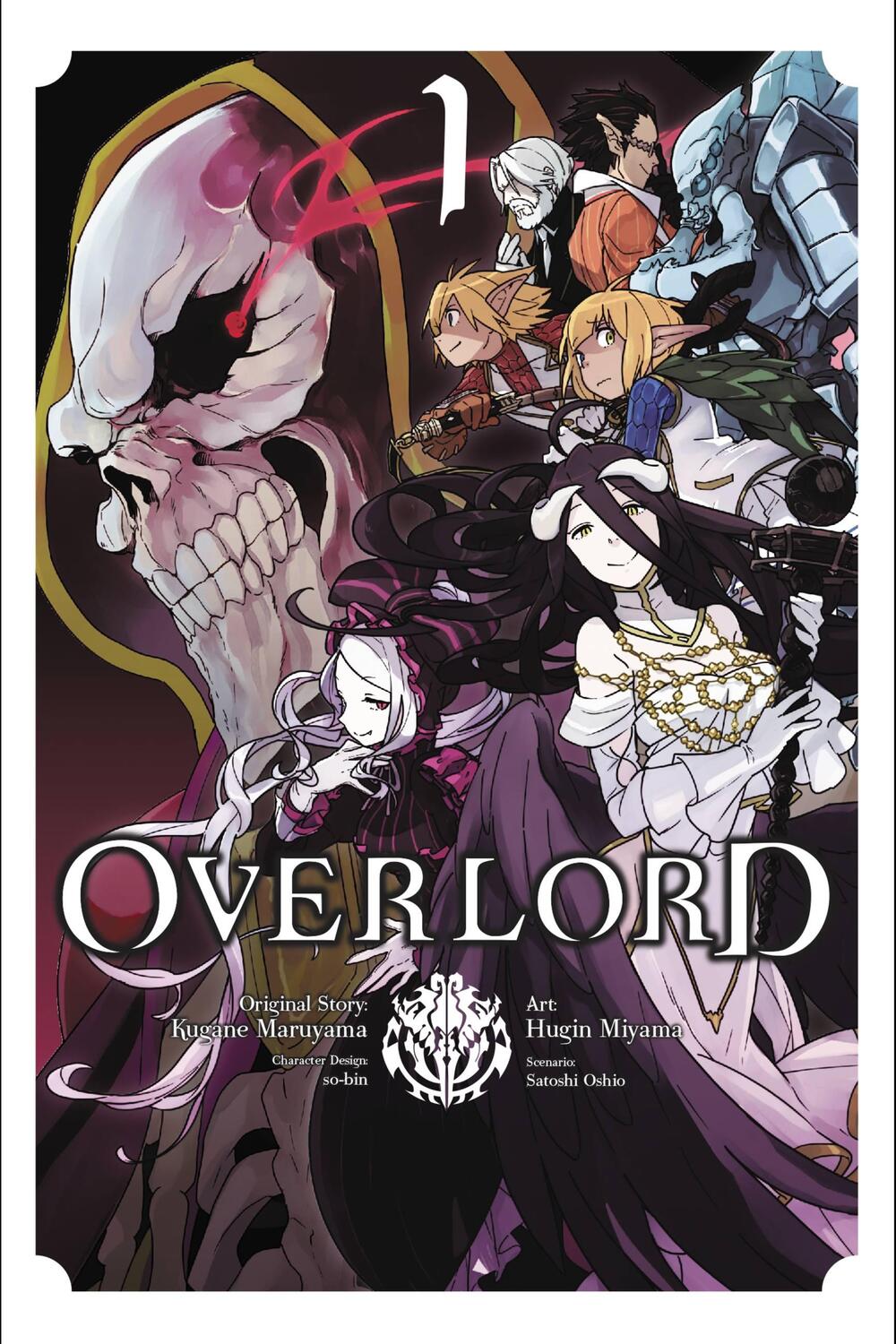 Cover: 9780316272278 | Overlord, Vol. 1 (manga) | Kugane Maruyama | Taschenbuch | Englisch